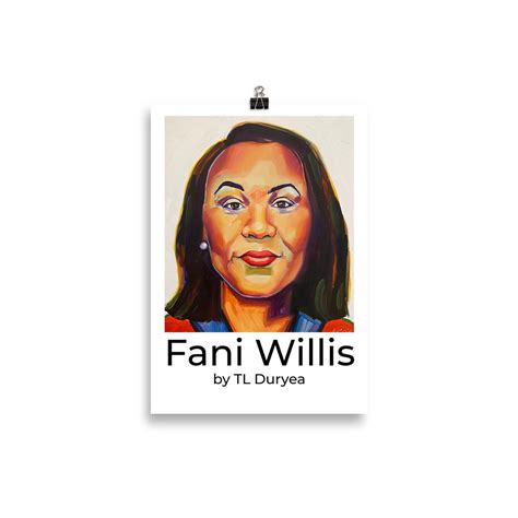 Fani Willis poster | copy-tduryea