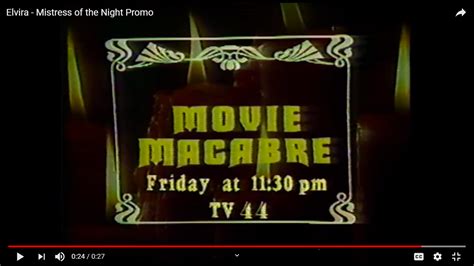 Observation Deck: Elvira's Movie Macabre