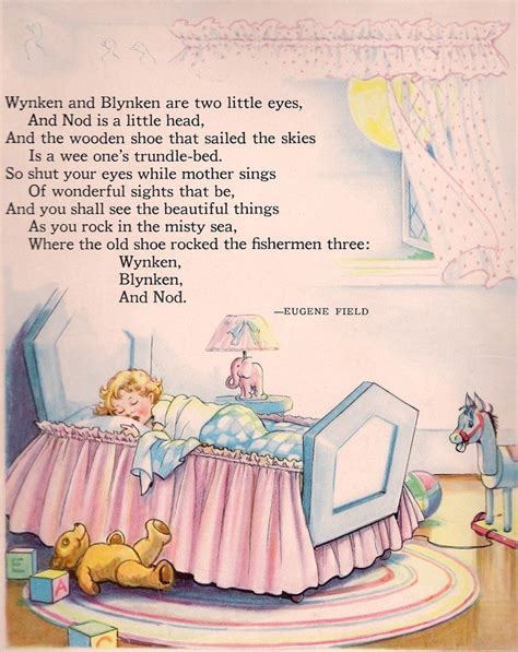 Wynken Blynken and Nod (page 4) | Kids poems, Nursery rhymes poems, Childrens poems