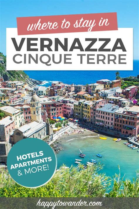 Where to stay in Vernazza, Cinque Terre, Italy! This epic guide breaks down the best hotels in ...