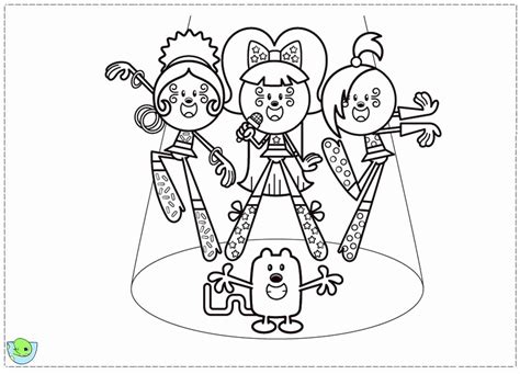 Wow Wow Wubbzy Printable Coloring Pages - Coloring Home