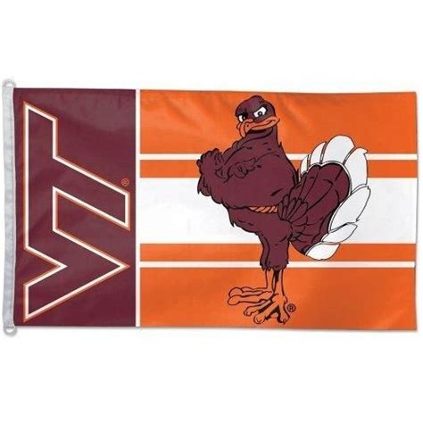 Virginia Tech Hokies Flag 3' X 5' | Virginia tech hokies, Team colors, Hokies