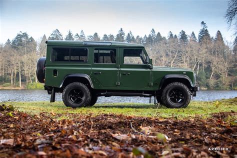 Defender 110 in Coniston Green Customized Land Rover Defenders by ...