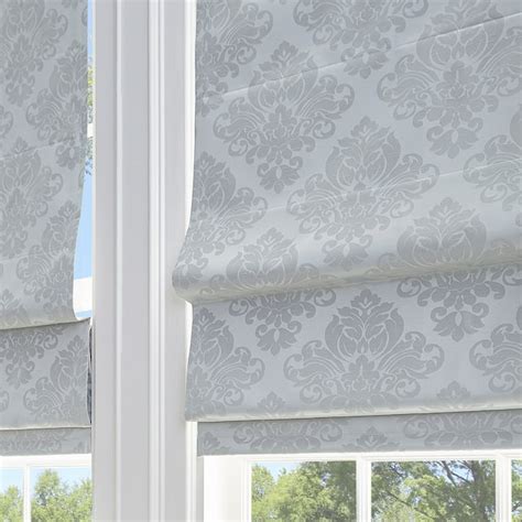 Damask Room Darkening Roman Shade - On Sale - Overstock - 22633592