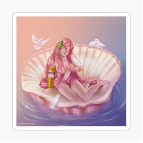 "Aphrodite - Hades Fanart" Sticker for Sale by Macdaddydraws | Redbubble