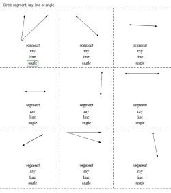 Rays and Angles - Printables, Worksheets, and Lessons