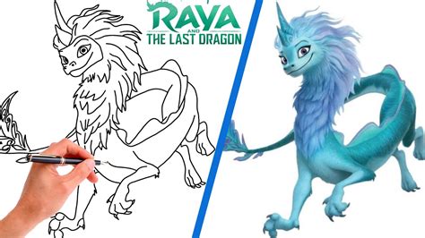 How To Draw Sisu From Raya And The Last Dragon Easy Drawing Tutorial | Images and Photos finder