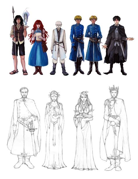 The Way of Kings Characters III (Full Body) - Stormlight Archive Art - 17th Shard, the Official ...