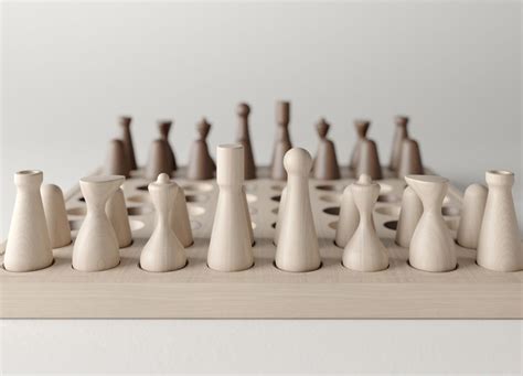 2 chess sets with a minimalistic and alluring twist - DesignWanted ...