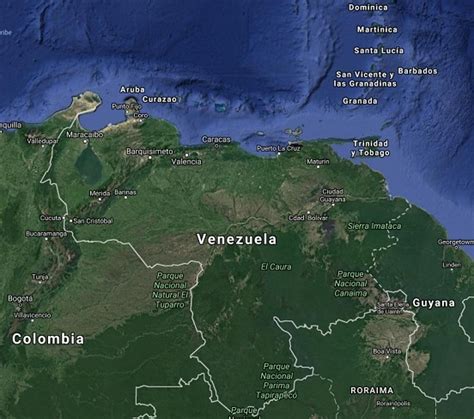 venezuela-mapa | Viaje Sur