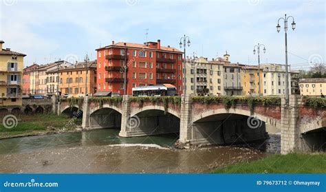 City of Parma and river editorial photography. Image of valley - 79673712