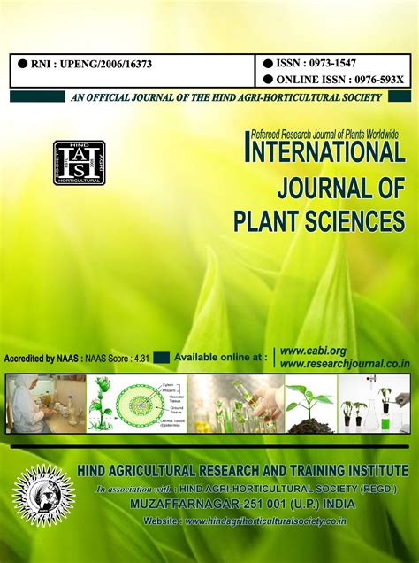 International Journal of Plant Sciences