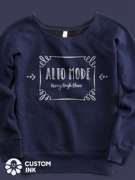 Alto Mode is the perfect choir humor funny custom shirt design for middle or high school music ...