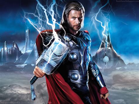 Thor God of Thunder wallpaper - Video Games Blogger