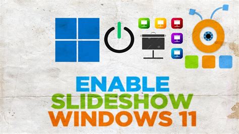 how to enable Slideshow background in Windows 11 - YouTube