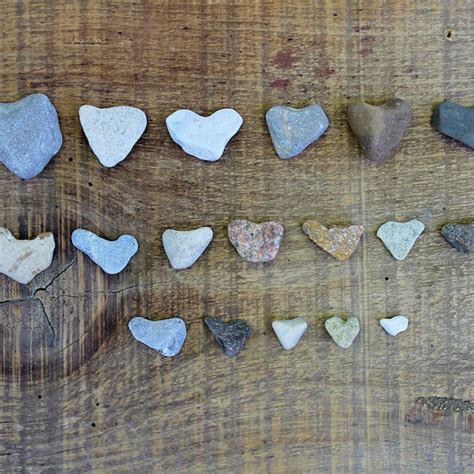 Heart Shaped Rocks - Etsy