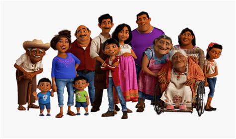 Miguel"s Family - Coco Movie Family , Free Transparent Clipart - ClipartKey