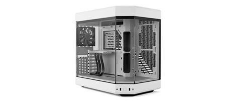 HYTE Y60 Steel/ABS/Tempered Glass ATX Mid Tower Computer Case CS-HYTE-Y60 Black/Red/White ...