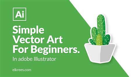 Simple Vector Tutorial with Adobe Illustrator for Beginners - YouTube