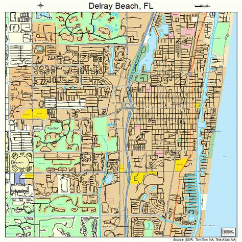 Map Of Delray Beach Florida | Maps Of Florida