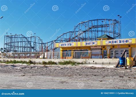 Daytona Beach Boardwalk Amusements Editorial Photo - Image of arcade ...