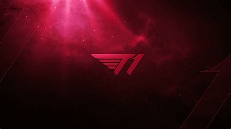 Red Nebula T1 Logo HD Wallpaper