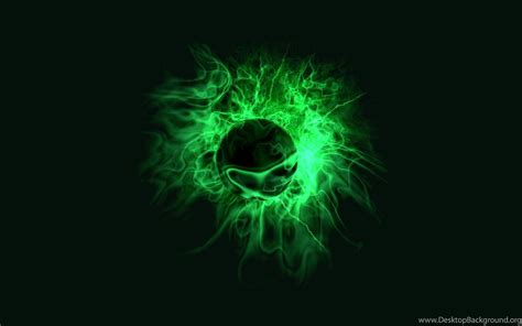 Green Fire Wallpapers - Wallpaper Cave