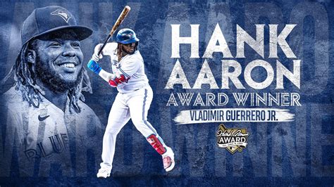 Guerrero Jr. named Hank Aaron Award winner — Canadian Baseball Network