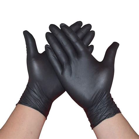 Nitrile Gloves, Waterproof Allergy Free Safe Rubber Work Glove Disposable | Fruugo UK