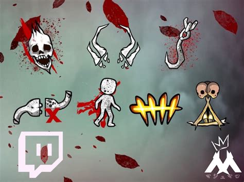 Dead by Daylight Twitch Emote DBD Symbol Twitch Sub Badges.by - Etsy