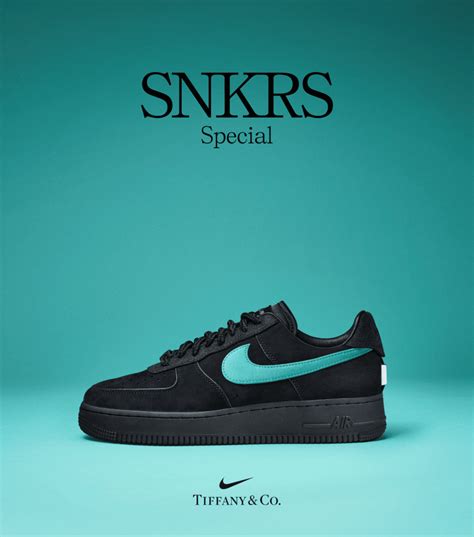 SNKRS Special: Air Force 1 x Tiffany & Co.. Nike SNKRS