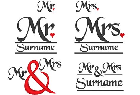 Mr and Mrs monogram wedding gift big monogramming set in assorted sizes ...