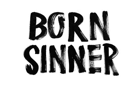 Born Sinner Black - Calligraphy (#1518295) - HD Wallpaper & Backgrounds ...