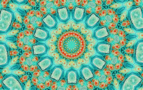 Kaleidoscope Pattern Background Free Stock Photo - Public Domain Pictures