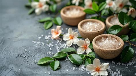 Table With Sugar-filled Bowls and Flowers 46005727 Stock Photo at Vecteezy