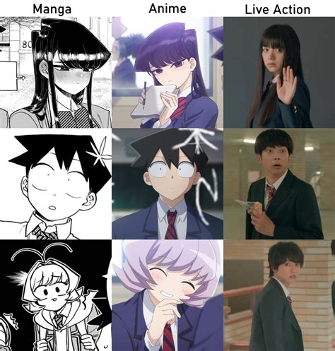 apparently Komi-san's having a live action adaptation | Komi Can't ...