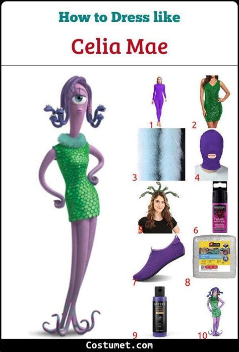 Celia Mae (Monsters Inc.) Costume for Cosplay & Halloween | Monster inc ...