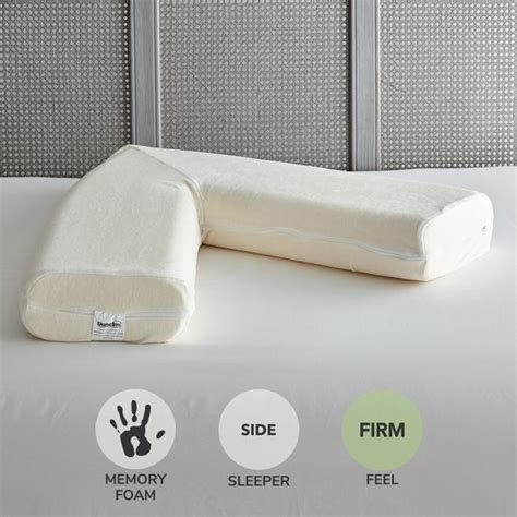 Memory Foam V-Shaped Firm-Support Pillow | Dunelm