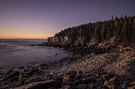 Otter Cliff at Sunrise by Ken Small – MDI Photo Club