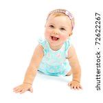 Baby In White Free Stock Photo - Public Domain Pictures