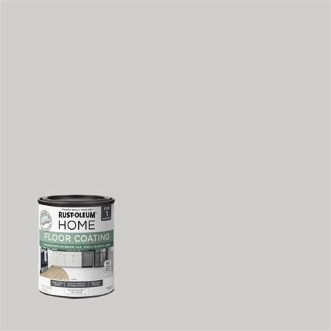 Rust-Oleum Home 1 qt. Coastal Fog Interior Floor Base Coating 363109 - The Home Depot