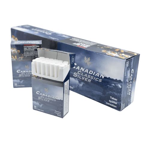 Canadian Classics Silver Cigarettes - NativeSmokes.com