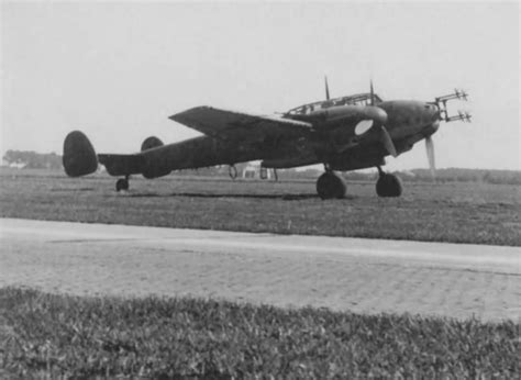 Night fighter Bf110 G-4 with radar | World War Photos