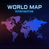 2D Flat World Map