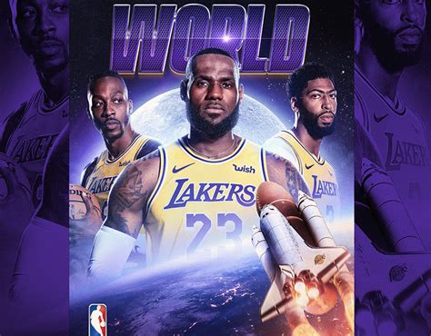 NBA Lakers Poster - Out of This World on Behance