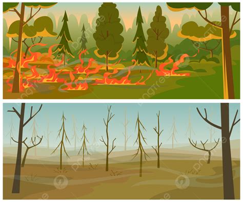 Forest Fire Flame Nature Wildfire Background, Design, Hot, Disasters ...