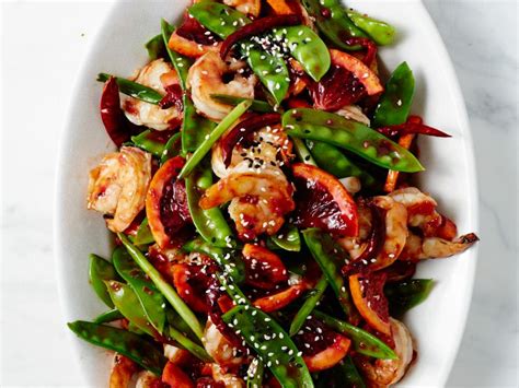 Blood Orange-Shrimp Stir-Fry Recipe | Food Network Kitchen | Food Network