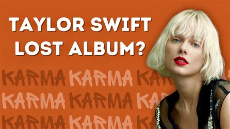 Karma: The Taylor Swift Album That Wasn't | bigiota.ai