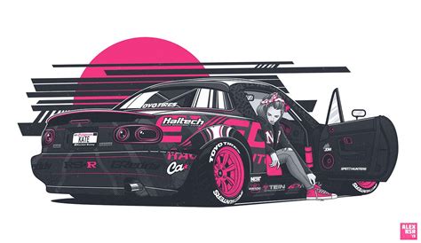 ArtStation - Mazda MX-5 Girl, Alex RSR | Mazda mx5, Mazda, Cool car ...