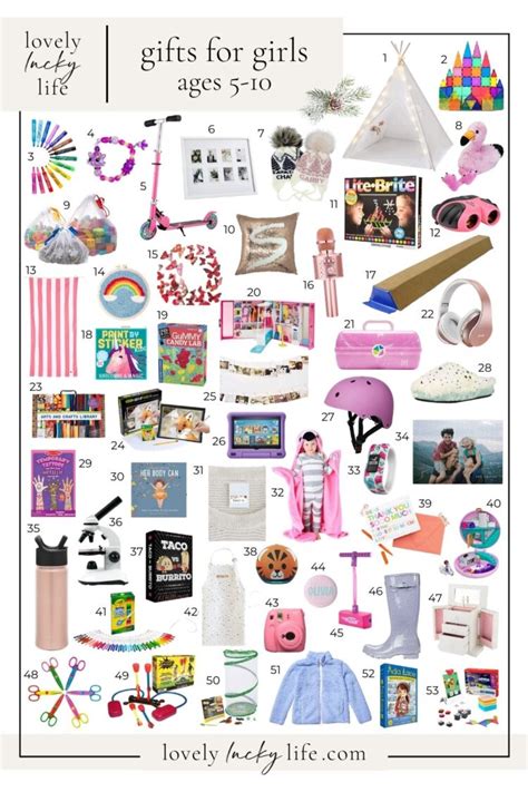 75+ Christmas Gift Ideas + Stocking Stuffers for Girls - Lovely Lucky Life